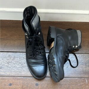 Merrell Black waterproof Wool-Blend Lined Boots